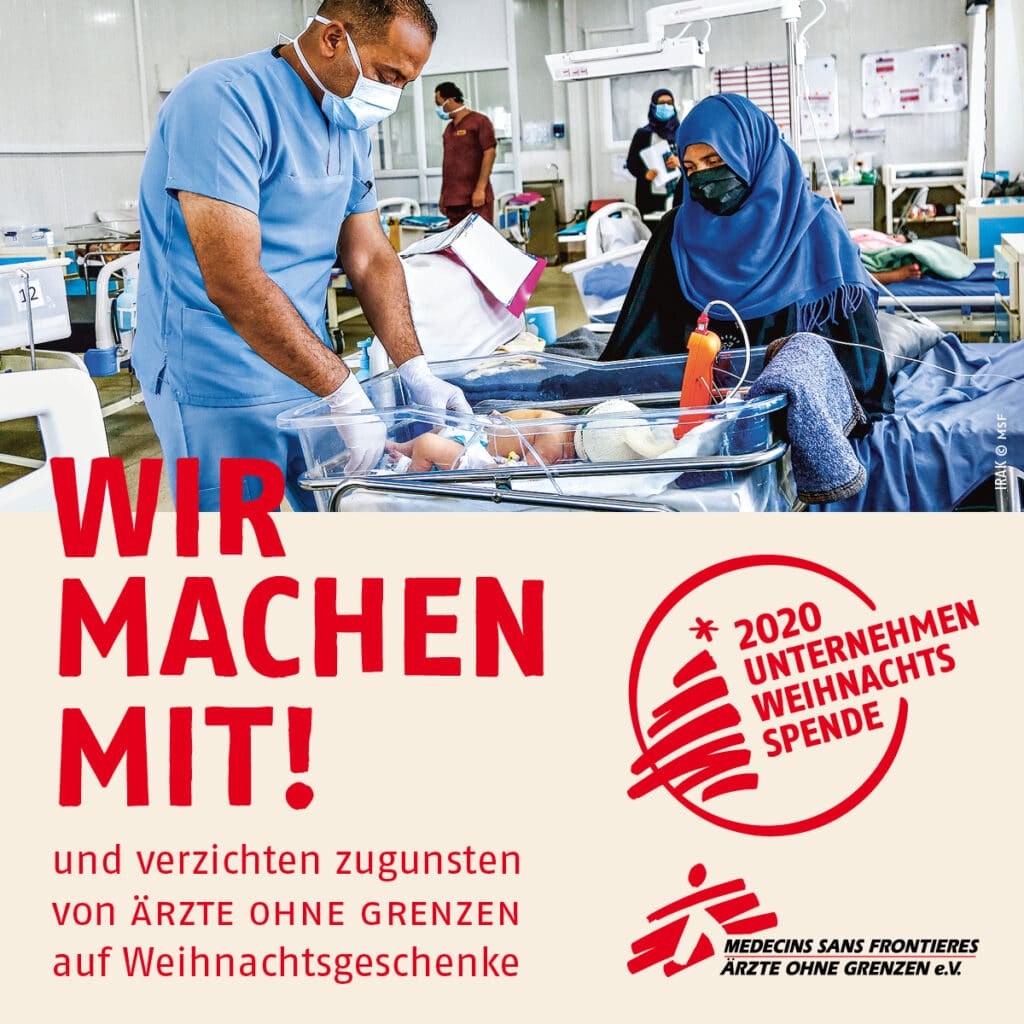 Ärzte ohne Grenzen - Spndenaktion 2020