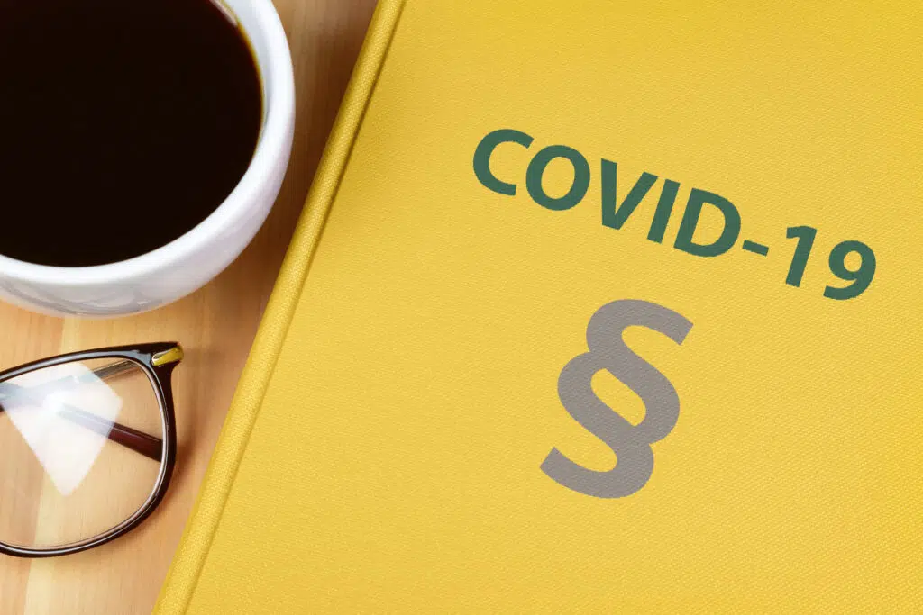 Covid-19 - Buch mit Rechtsfragen