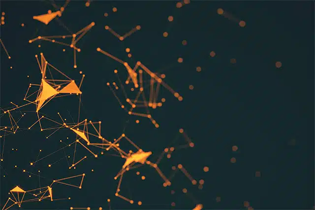 Abstraktes Bild zum Thema Data Mesh