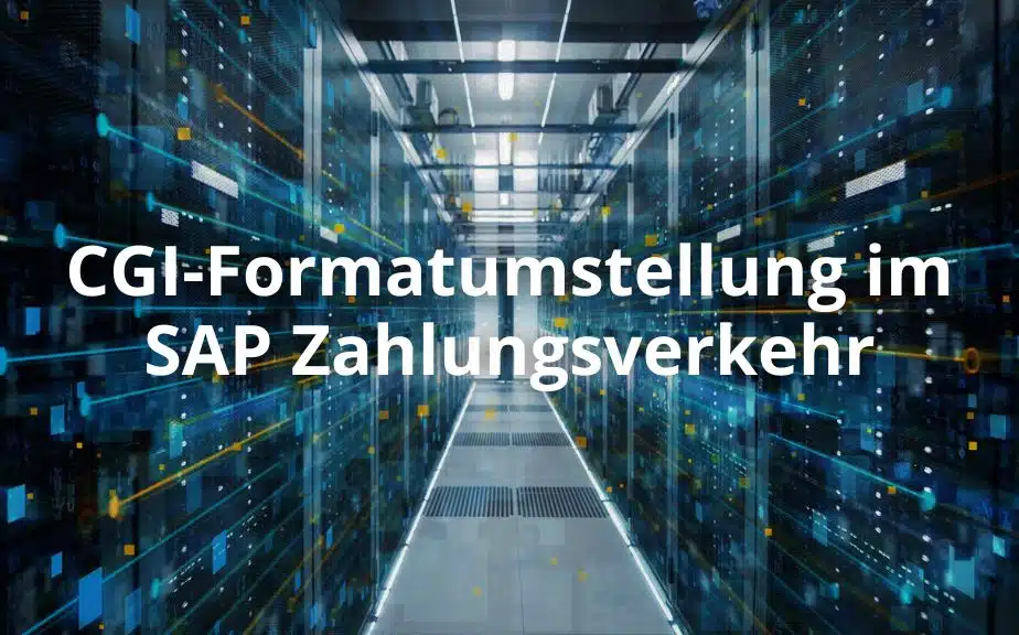 CGI-Formatumstellung im SAP Zahlungsverkehr