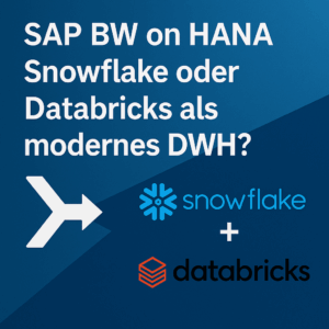 SAP BW on HANA ablösen durch Snowflake oder Databricks
