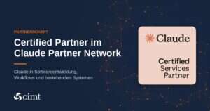 cimt ist Certified Partner im Claude Partner Network