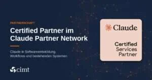 cimt ist Certified Partner im Claude Partner Network